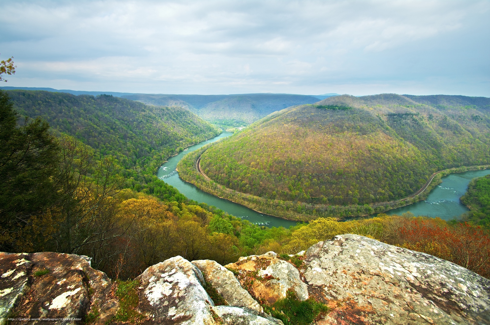 Wallpaper New River Gorge Grand State Park West Virginia