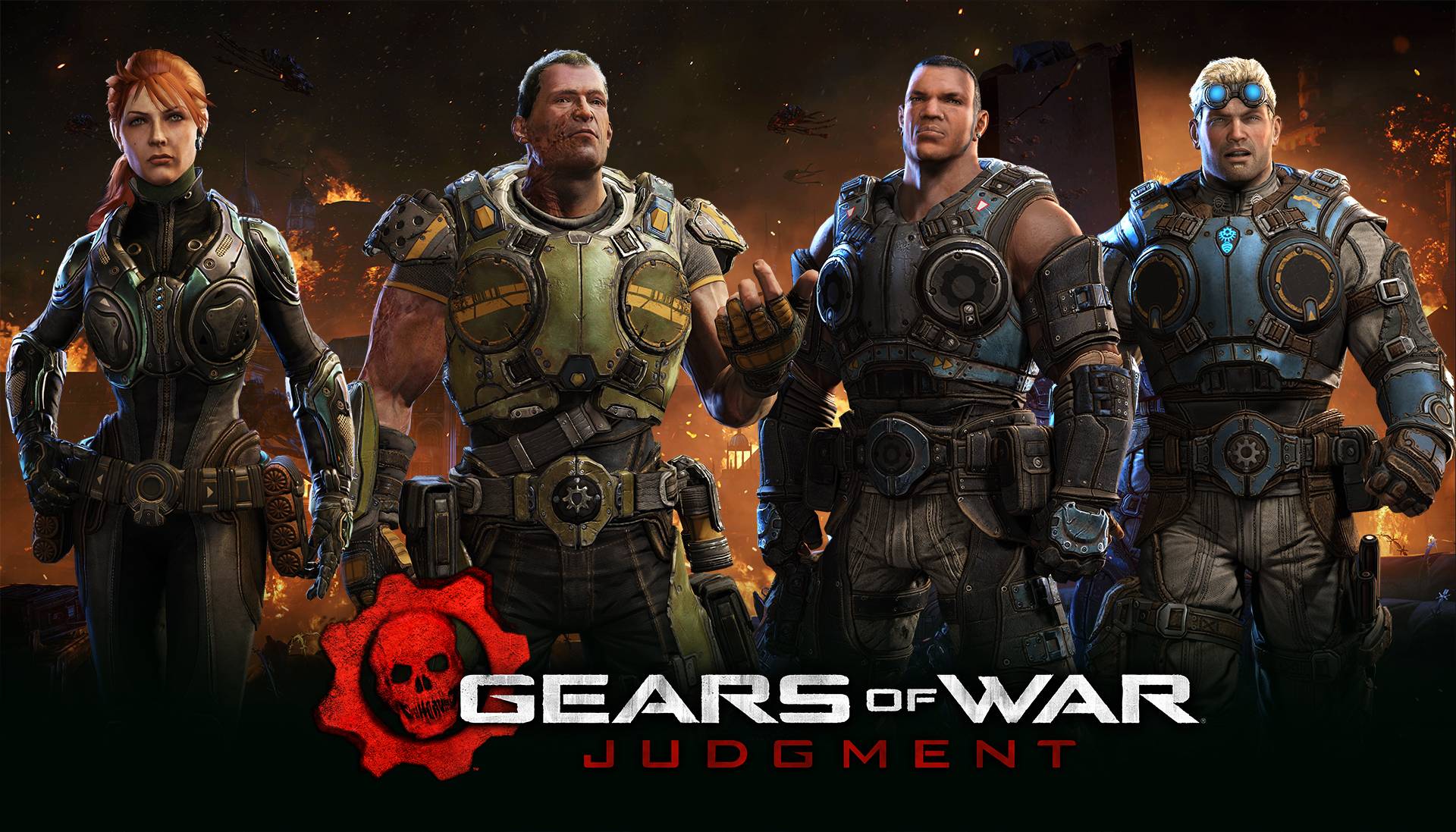 Gowj The Crew Gears Of War Judgement Wallpaper
