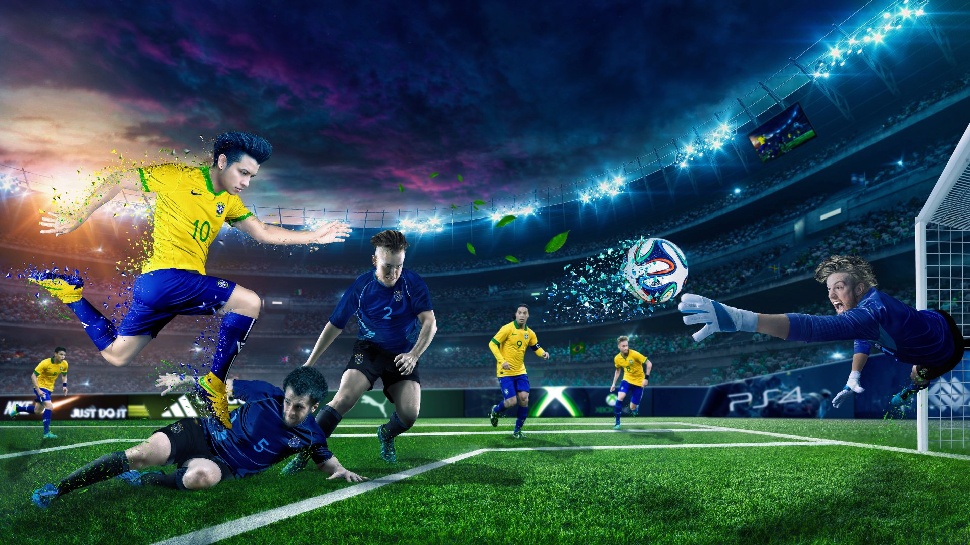 4K Soccer Field Wallpapers Background Images