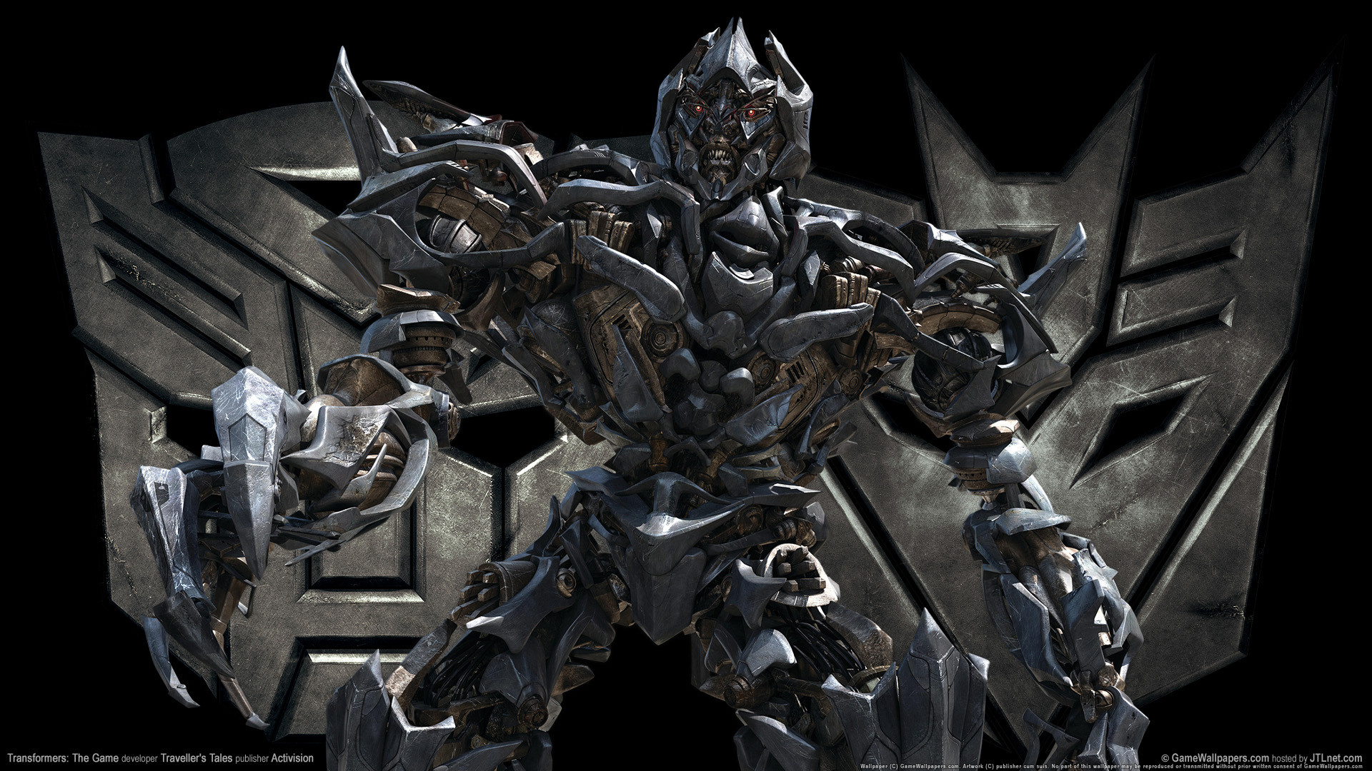 Autobot Vs Decepticon Transformer Logo Wallpaper HD
