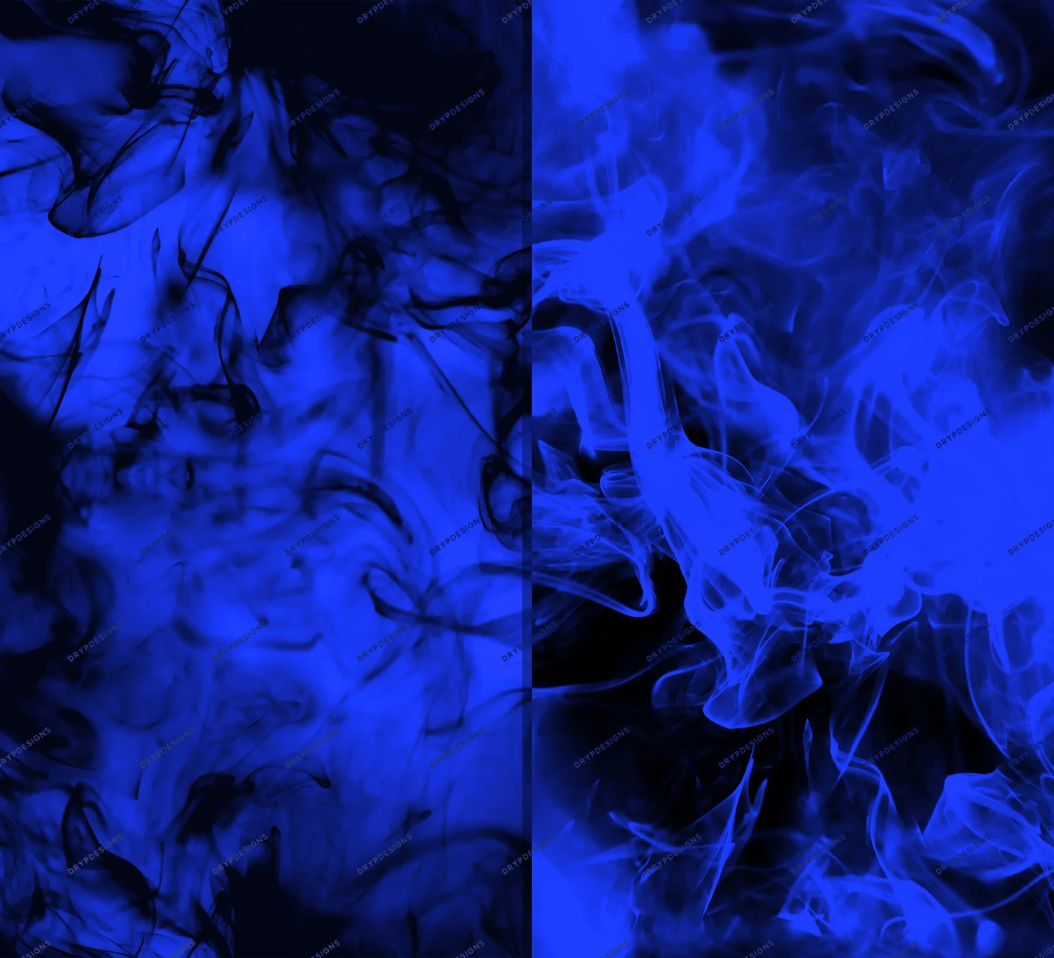 Blue Smoke Wallpaper