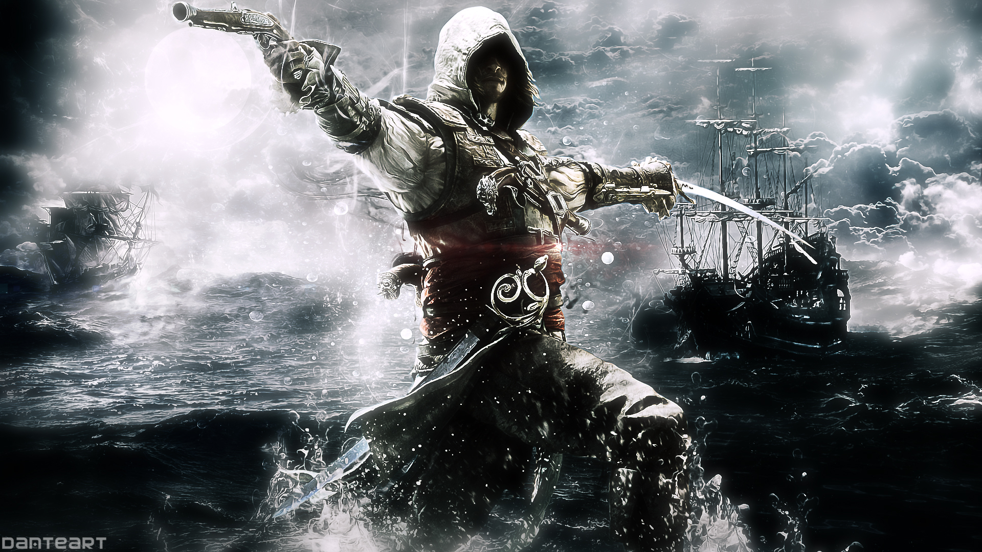 Assassins Creed IV Black Flag wallpaper  Opera addons