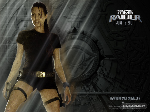 Lara Croft Tomb Raider   Wallpaper with Angelina Jolie