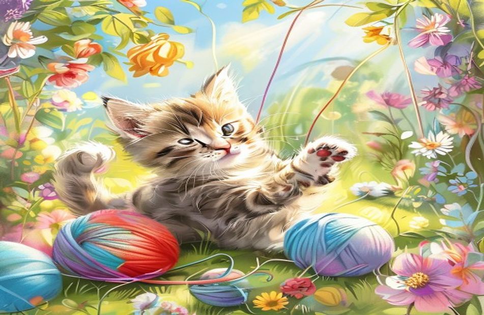 Cute Kitty Wallpaper