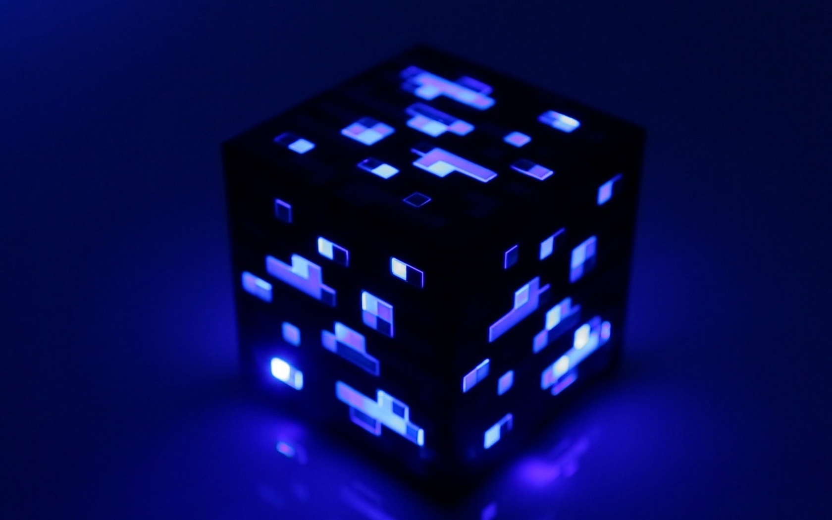 Minecraft Light Up Diamond Ore From Thinkgeek