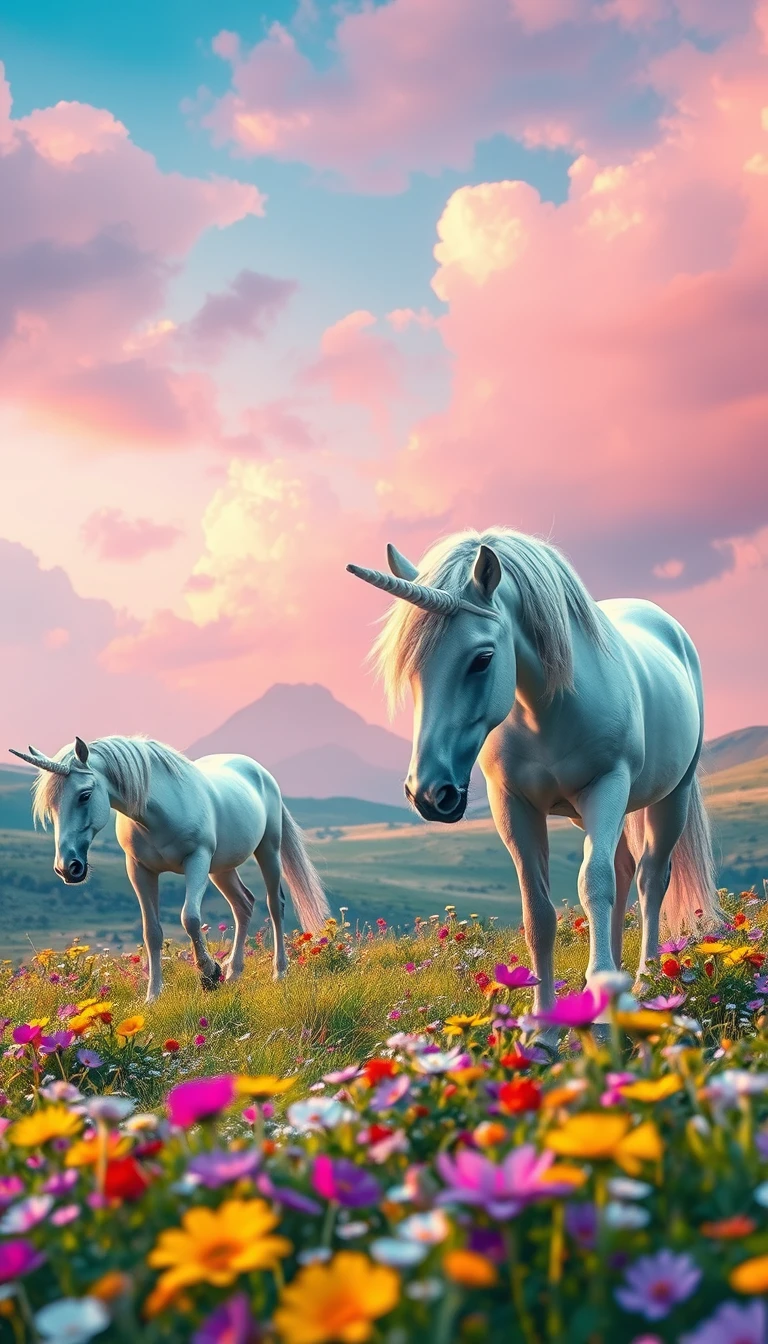 Unicorns Background