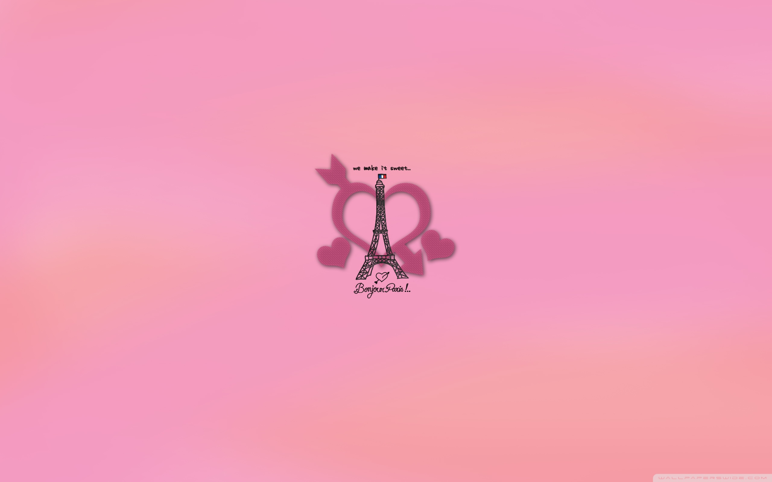Bonjour Paris 4k HD Desktop Wallpaper For