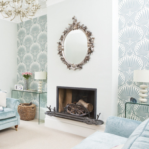 Transforming Living Rooms With Wallpaper