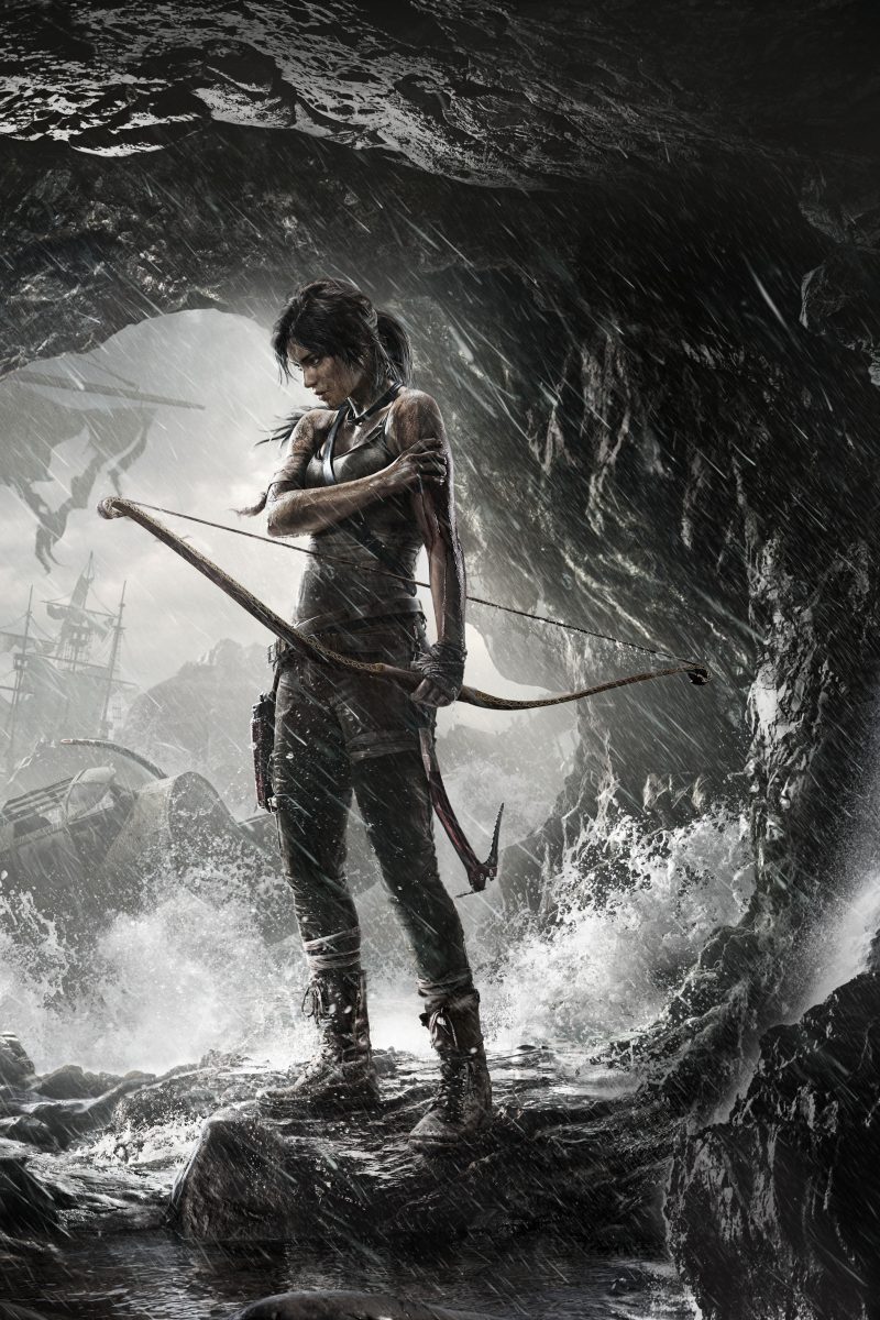 Tomb Raider iPhone Wallpaper Illustration Photography Cg Artwork Stock