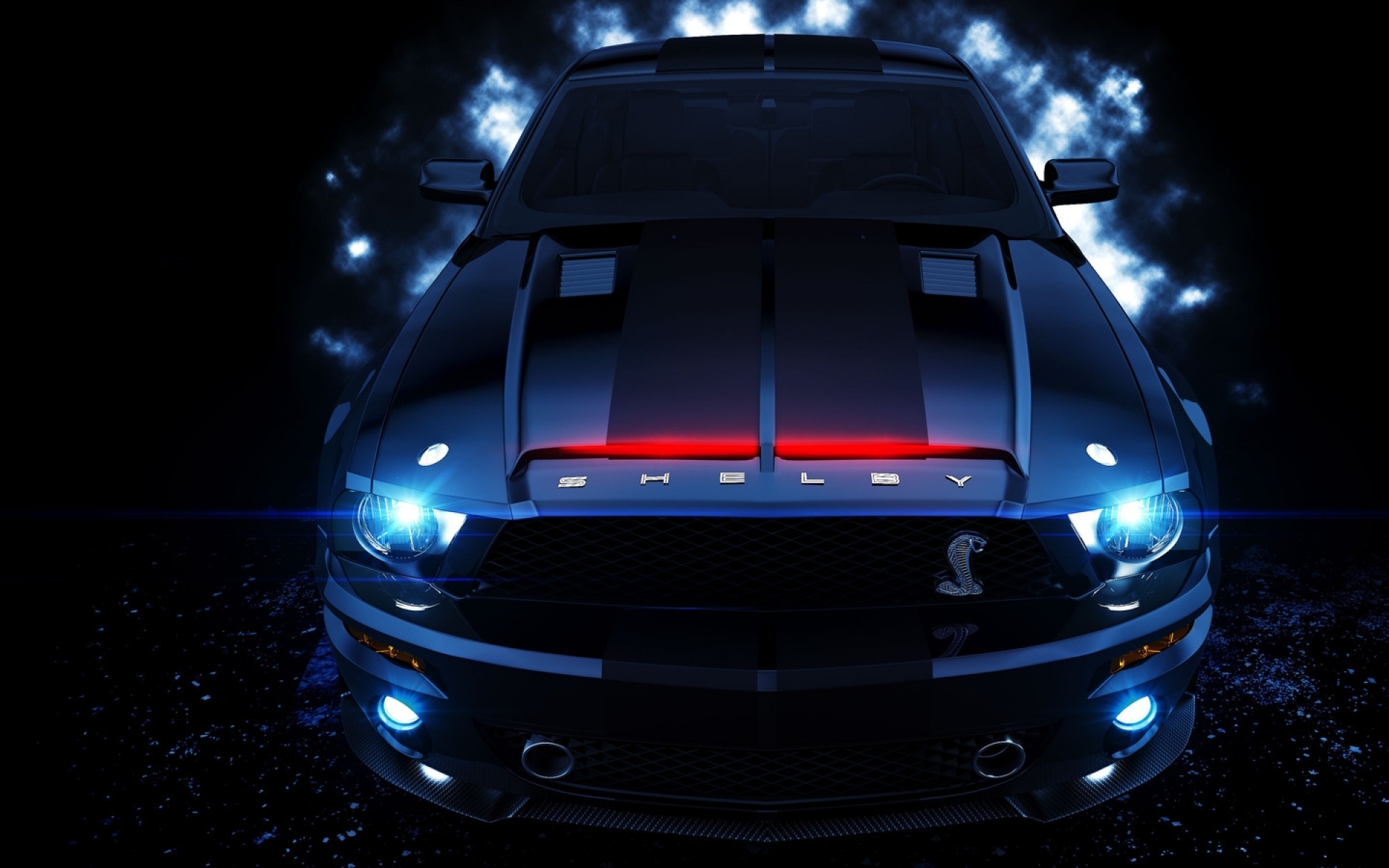 Wallpaper Cars Ford Mustang Knight Rider