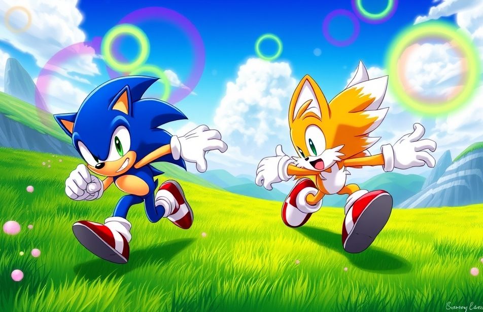 Sonic And Tails Wallpaper