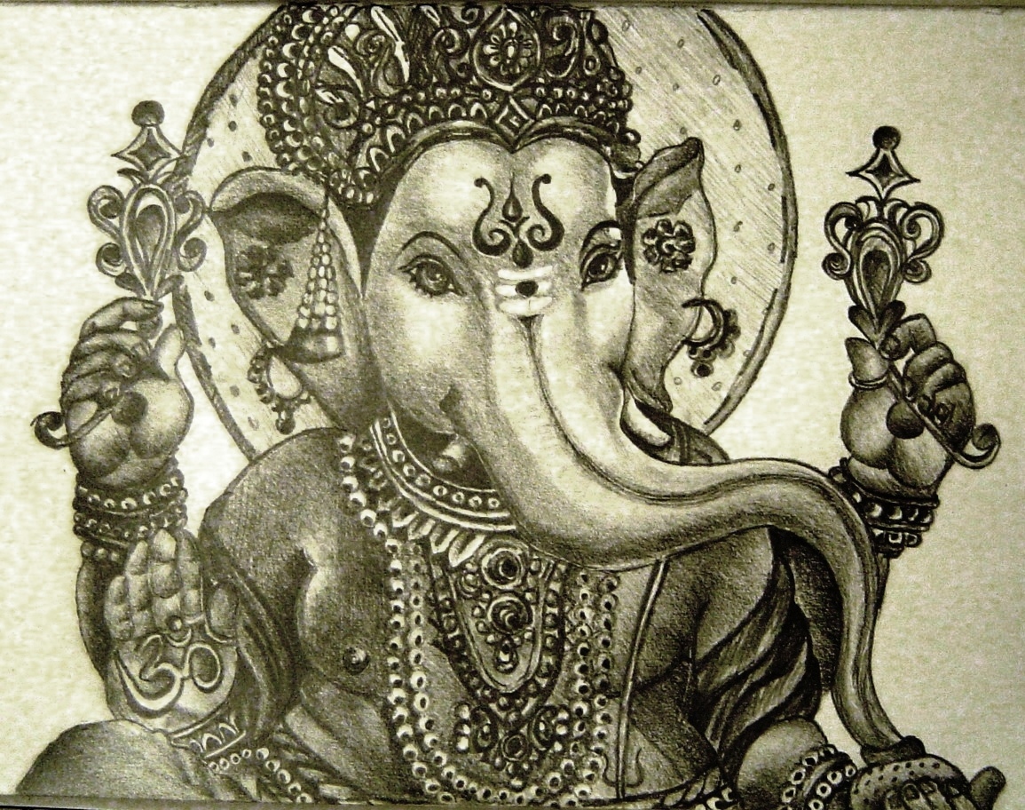 Hindu God Ganesh Royalty Stock Pictures Indian Elephant Head Son