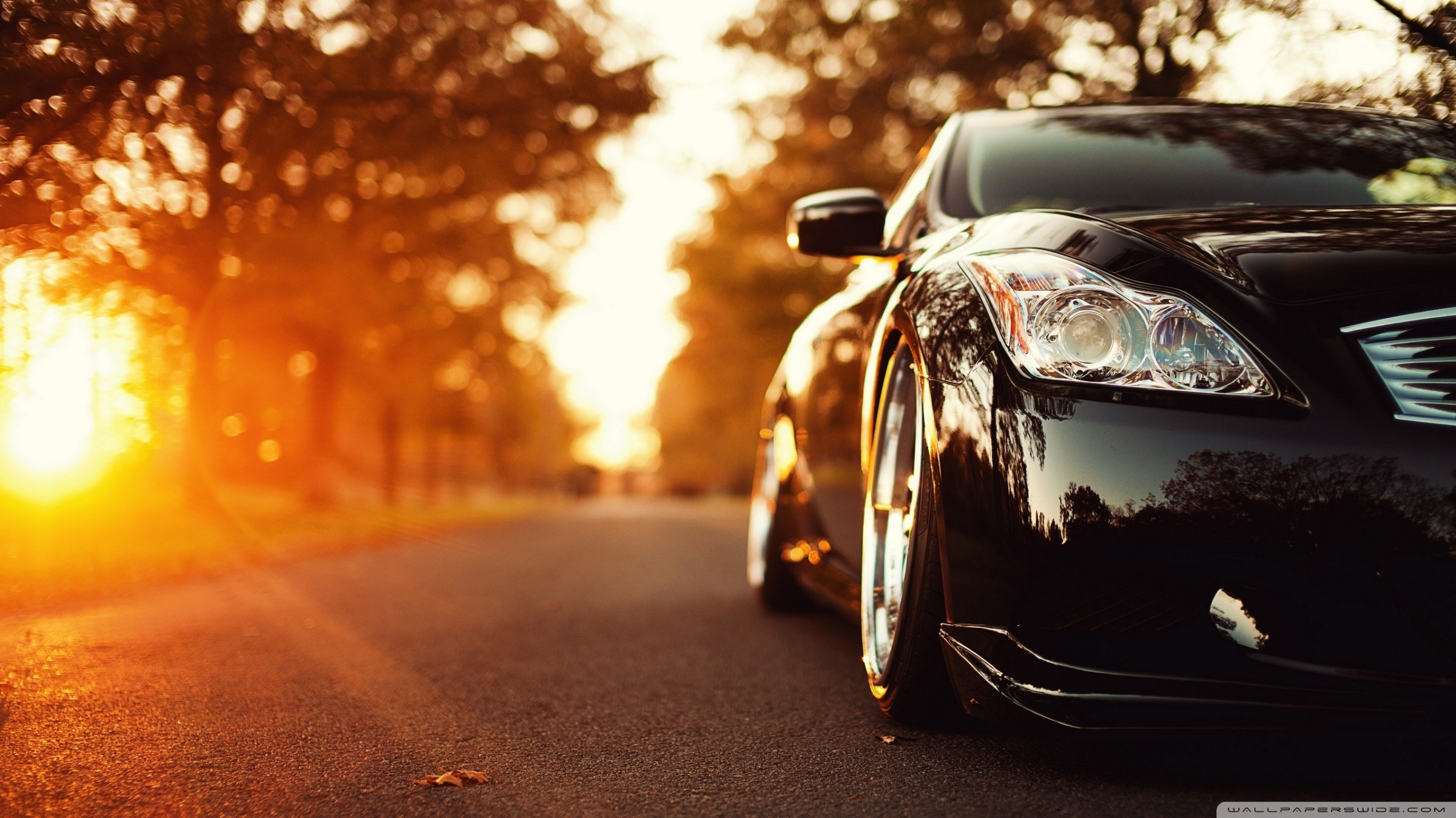 Black Car Vehicle HD Wallpaper