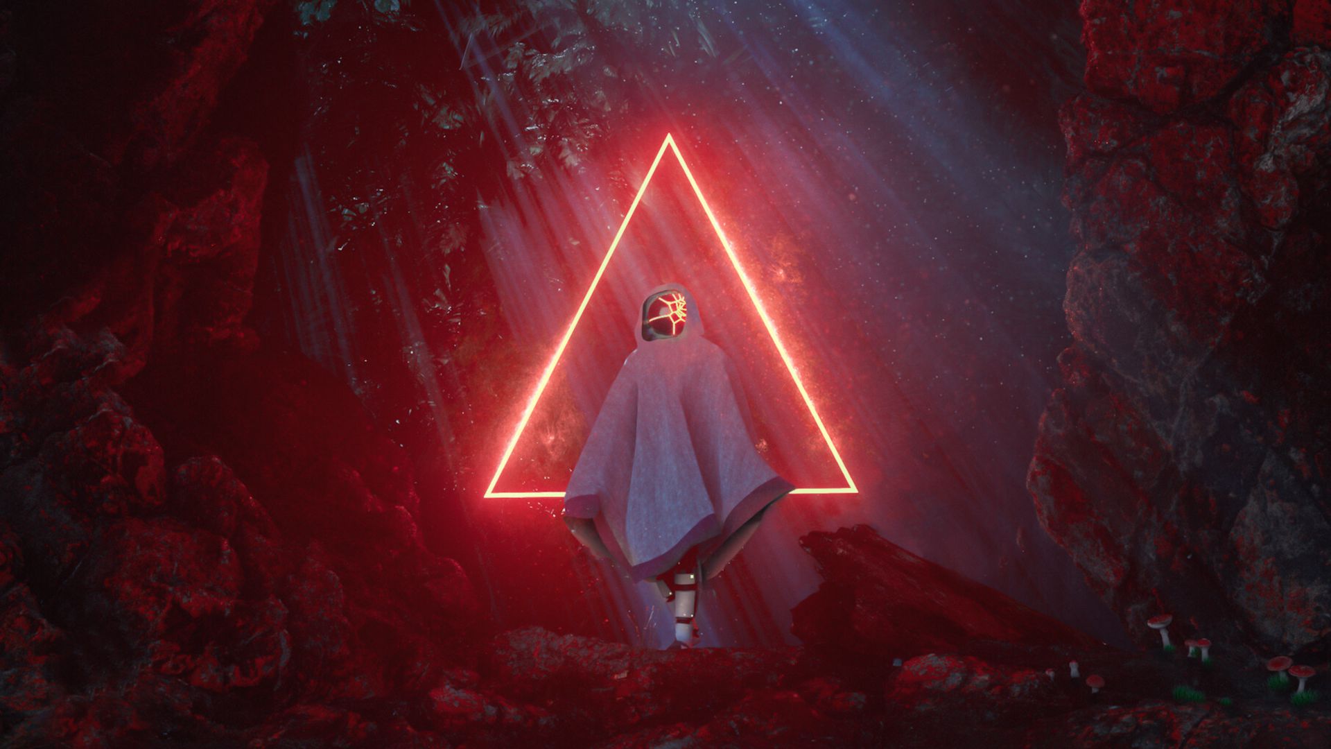 Red Anime Wallpaper 4k