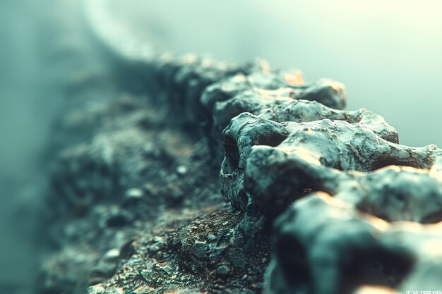 Abstract Cityscape With Bone Texture UHD Wallpaper