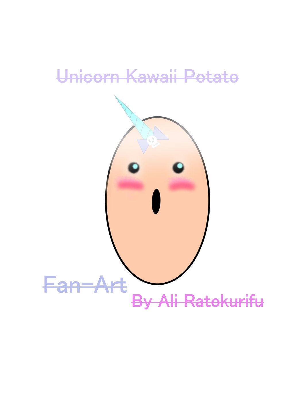 Uni Kawaii Potato by Ali Ratokurifu 1024x1371