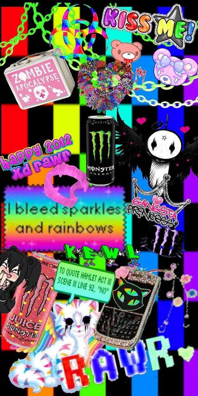 iPhone Glitchcore Wallpaper