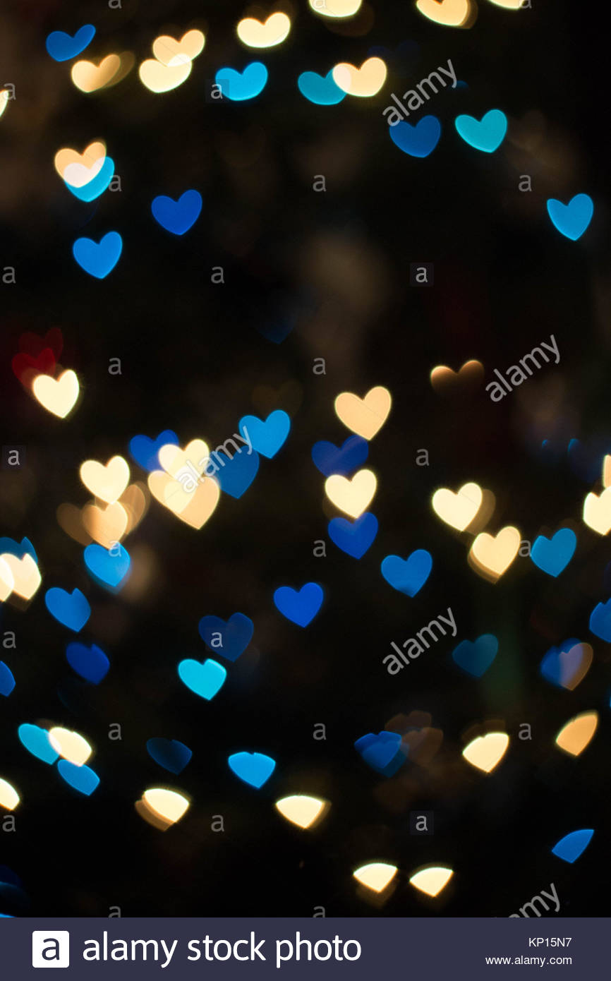Colorful Bokeh Or Blurred Lights Background Stock Photo