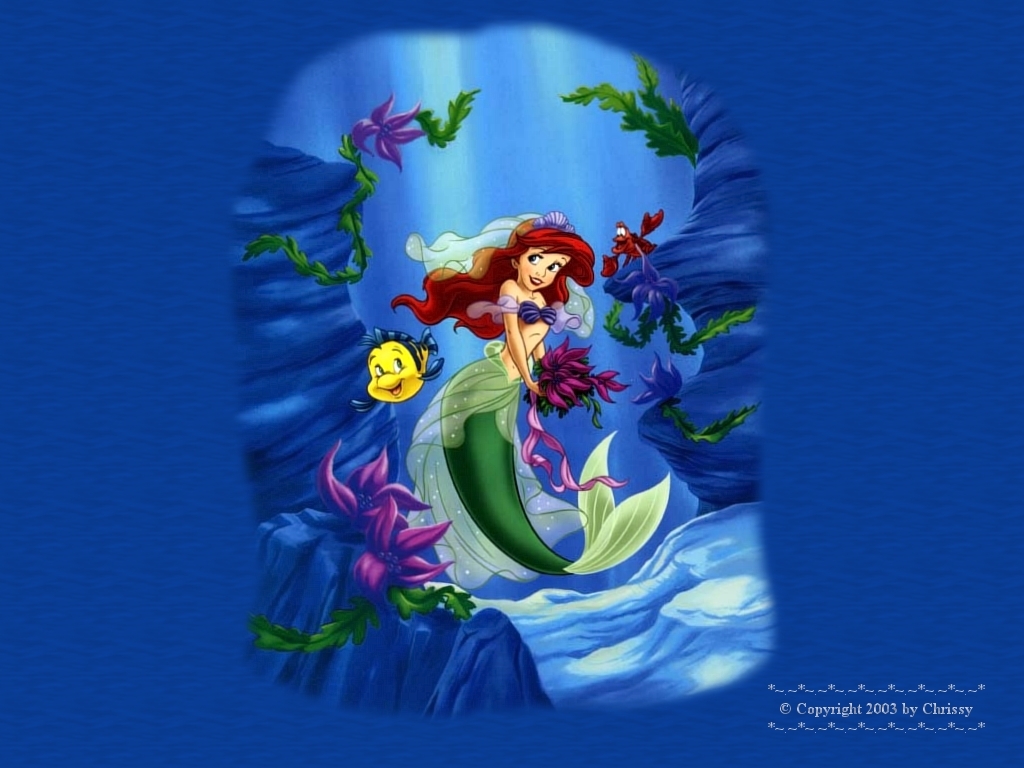 Ariel The Little Mermaid Wallpaper Pictures