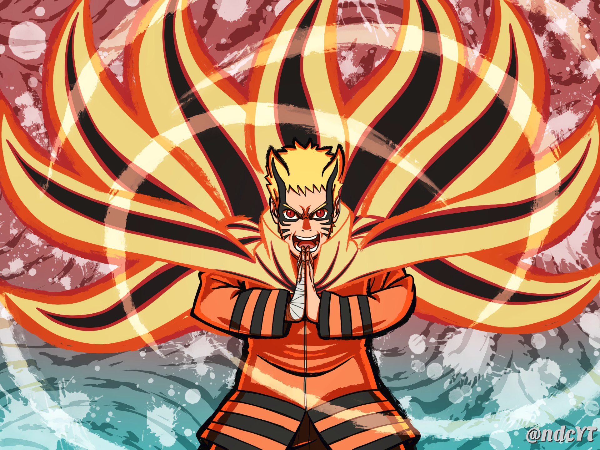 Baryon Mode Naruto HD Wallpaper Background Image