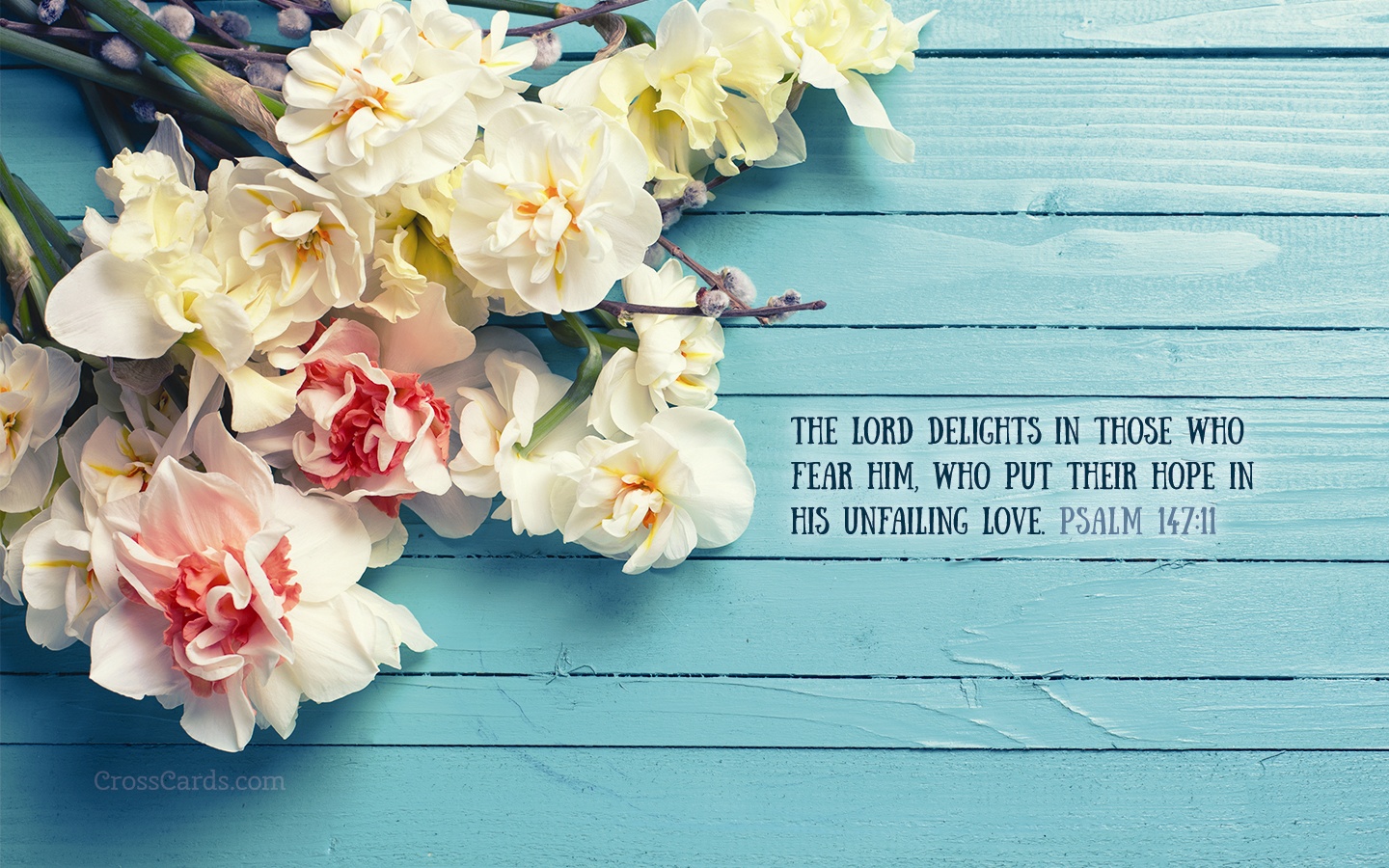 Psalm Wallpaper Flowers Desktop Background