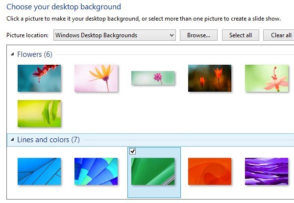 Remove Desktop Background Wallpaper In Windows