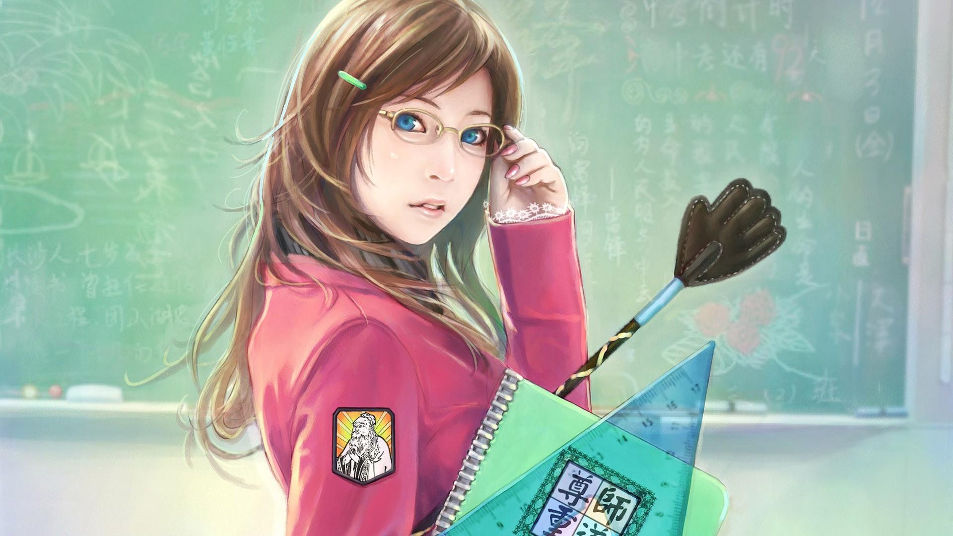 Beautiful Anime Girls Windows And Theme Wallpaper