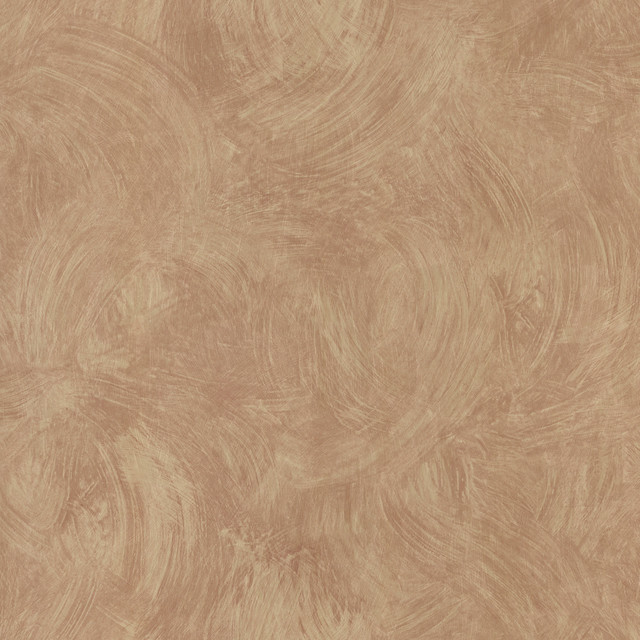 Light Brown Plaster Swirl Wallpaper Contemporary By