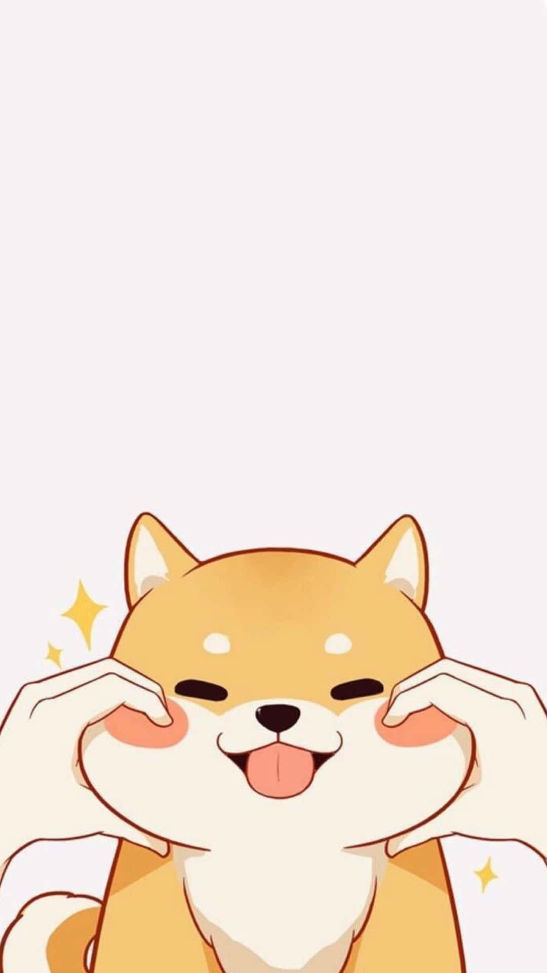 Anime Dog Background Wallpaper