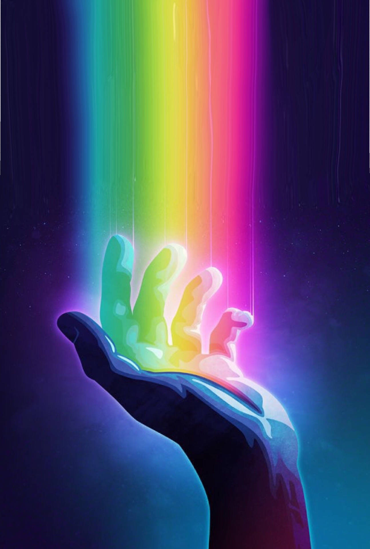 Top Rainbow Aesthetic Wallpaper Full HD 4k To Use