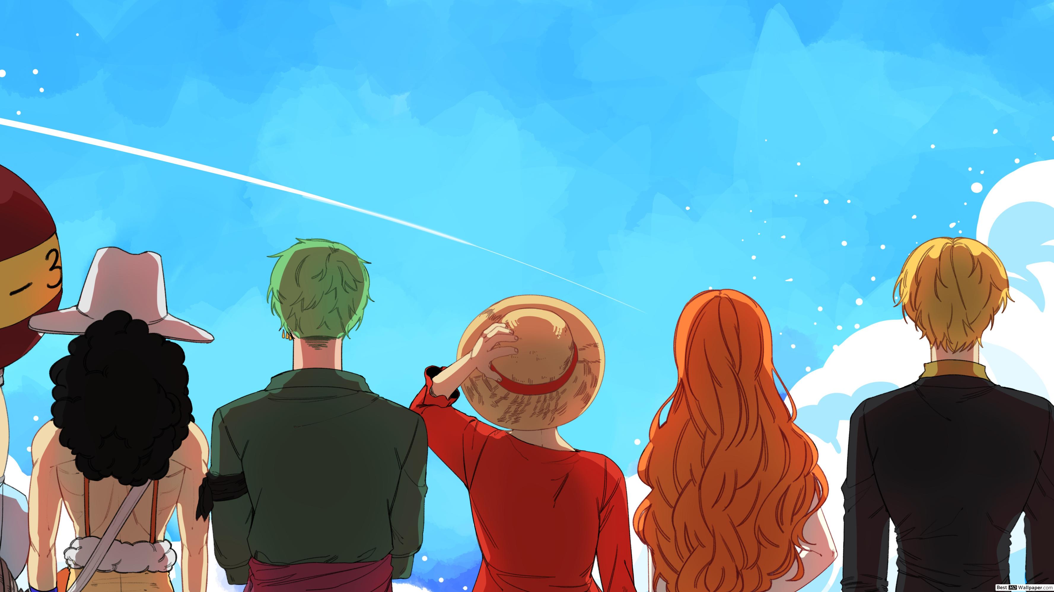 One Piece Mugiwara Crew HD Wallpaper