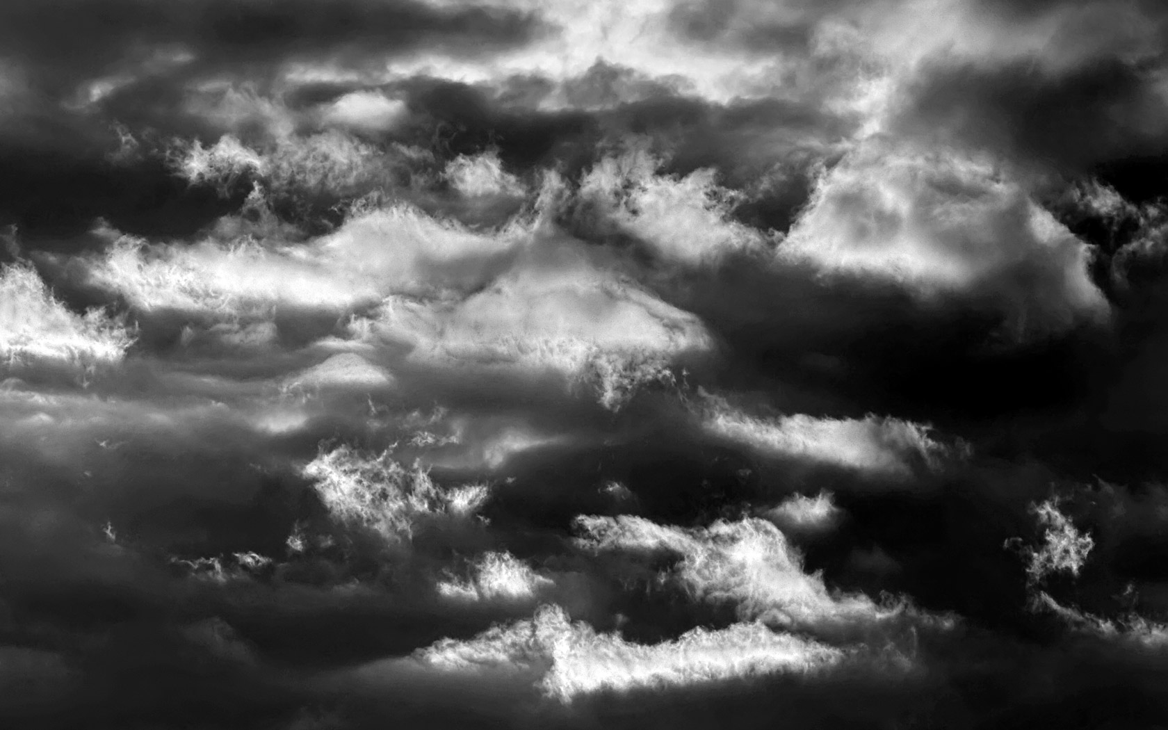 clouds storm ocean wallpapers wallpaper backgrounds cloud skies 1680x1050