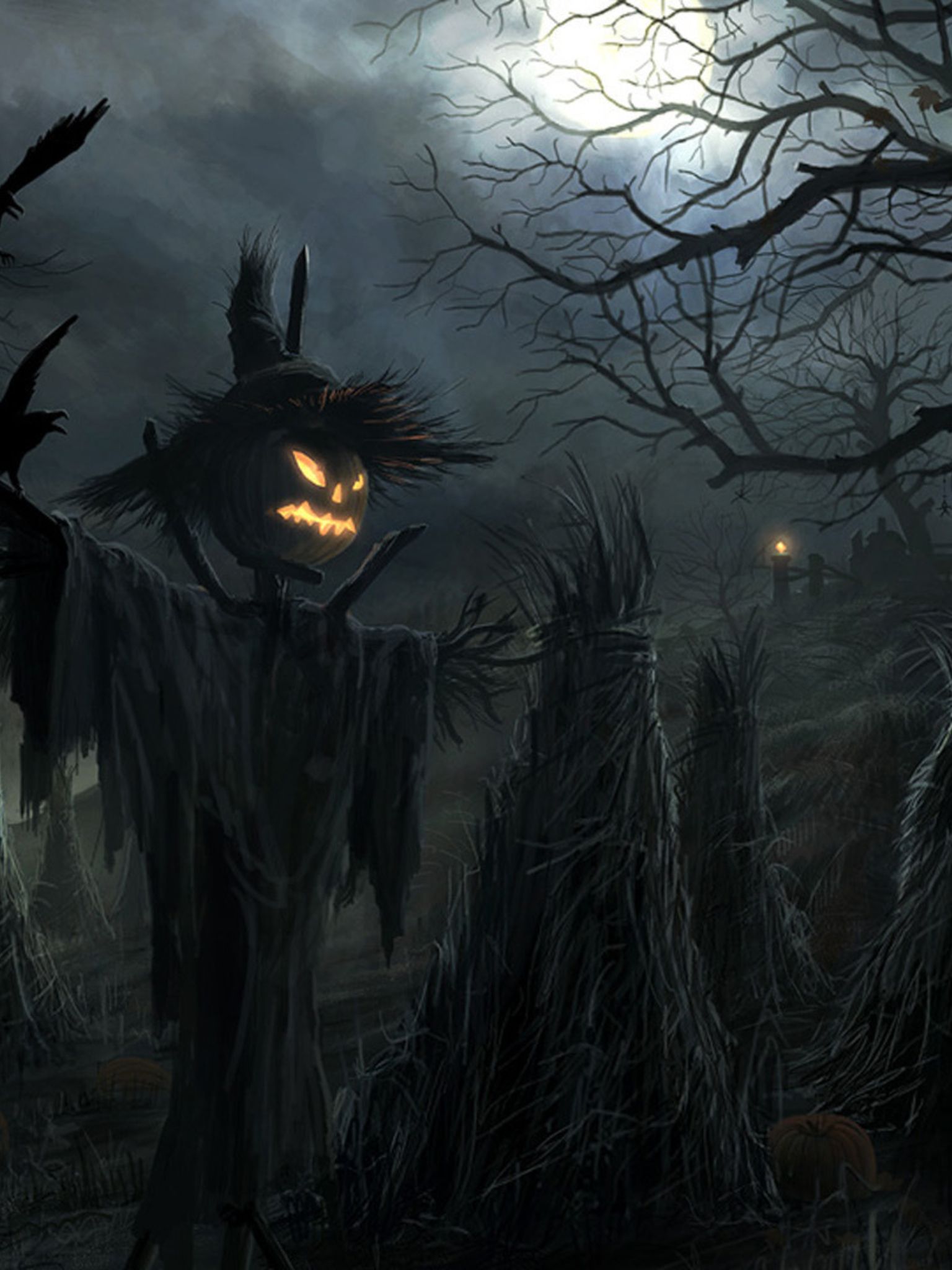 Scary Halloween Wallpaper 4k HD Wallpprs