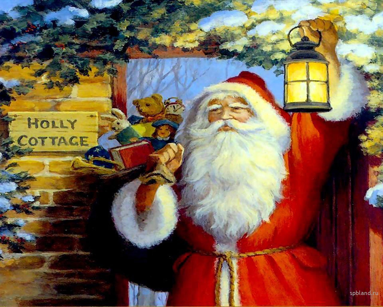 Christmas Wallpaper Santa World