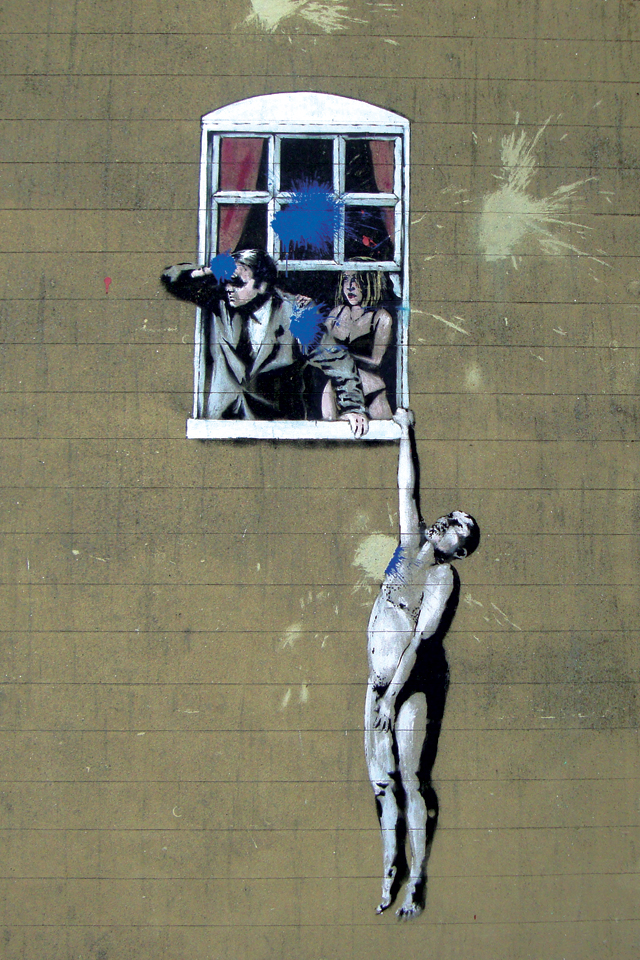 Banksy Wallpaper iPhone Les Du
