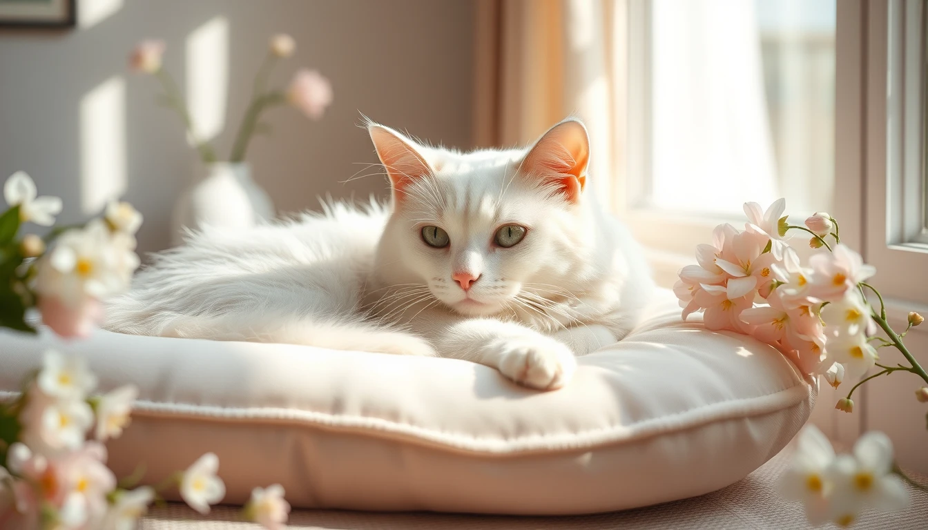 White Cat Wallpaper