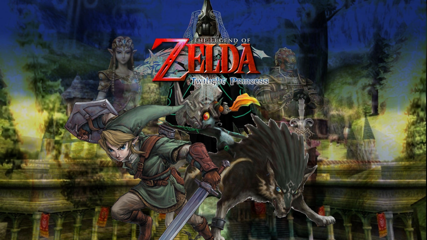 Legend Of Zelda Twilight Princess Background By Infersaime On