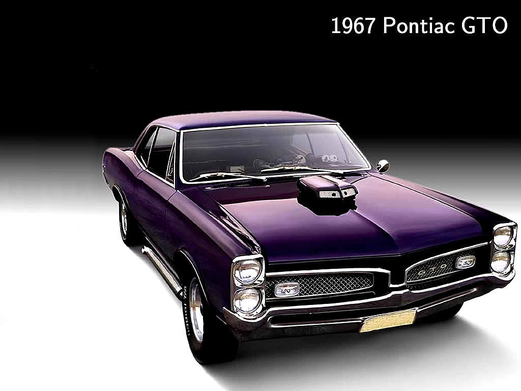 Muscle Car Wallpaper HD Pontiac Gto