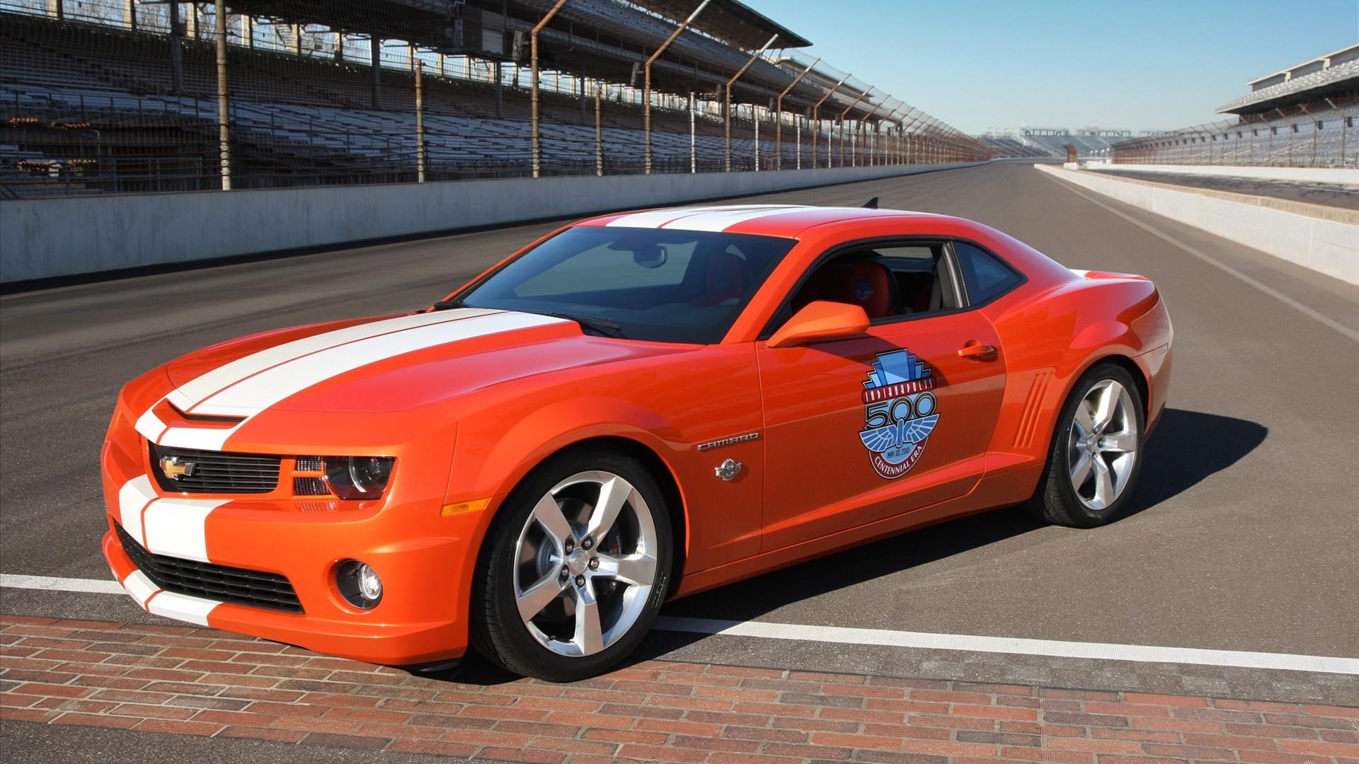 Red Chevrolet Camaro Indianapolis Pace Car High Quality Wallpaper