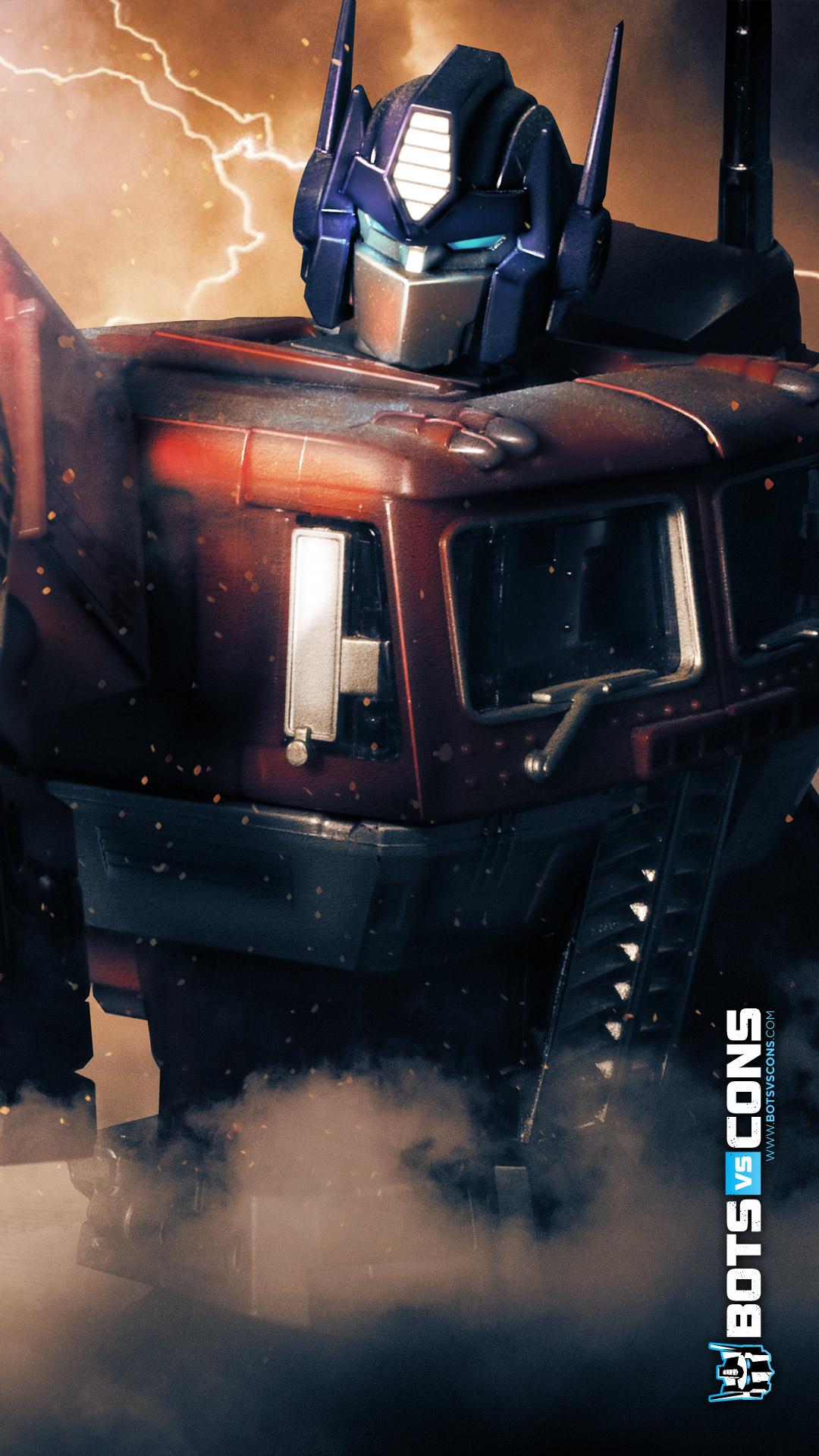 Optimus Prime Fire Transformers G1 Wallpaper