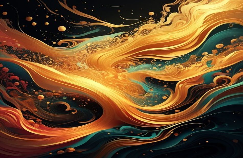 Golden Wind Wallpaper