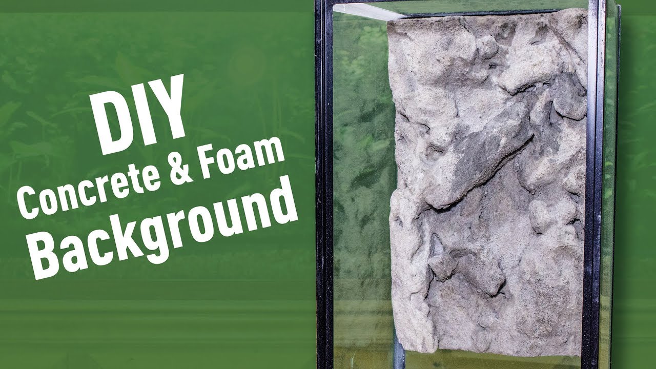 Diy Concrete Foam Background