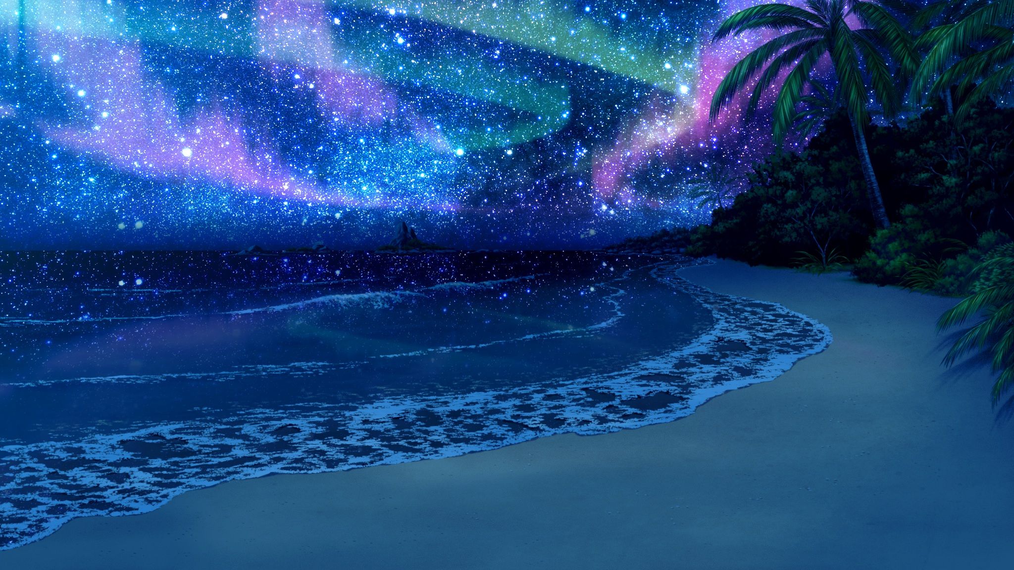Image Result For Beach Anime Background Cen Rio Praia