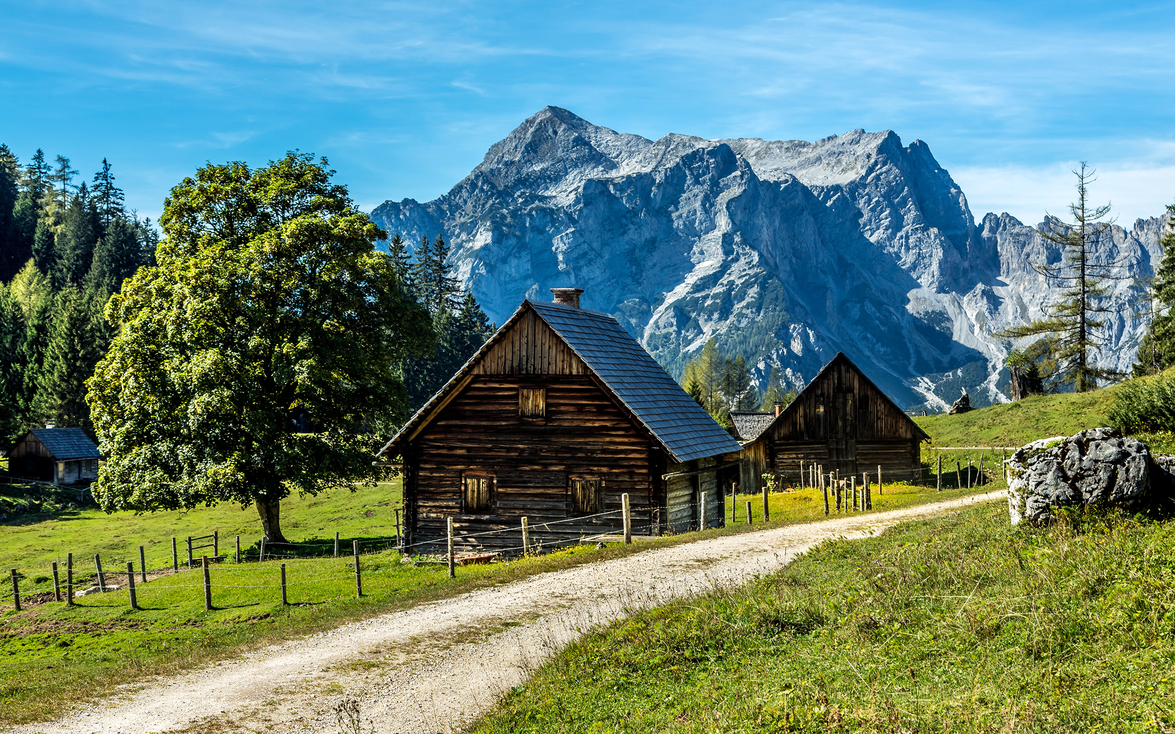 Wallpaper Austria Gesaeuse National Park Nature Mountain