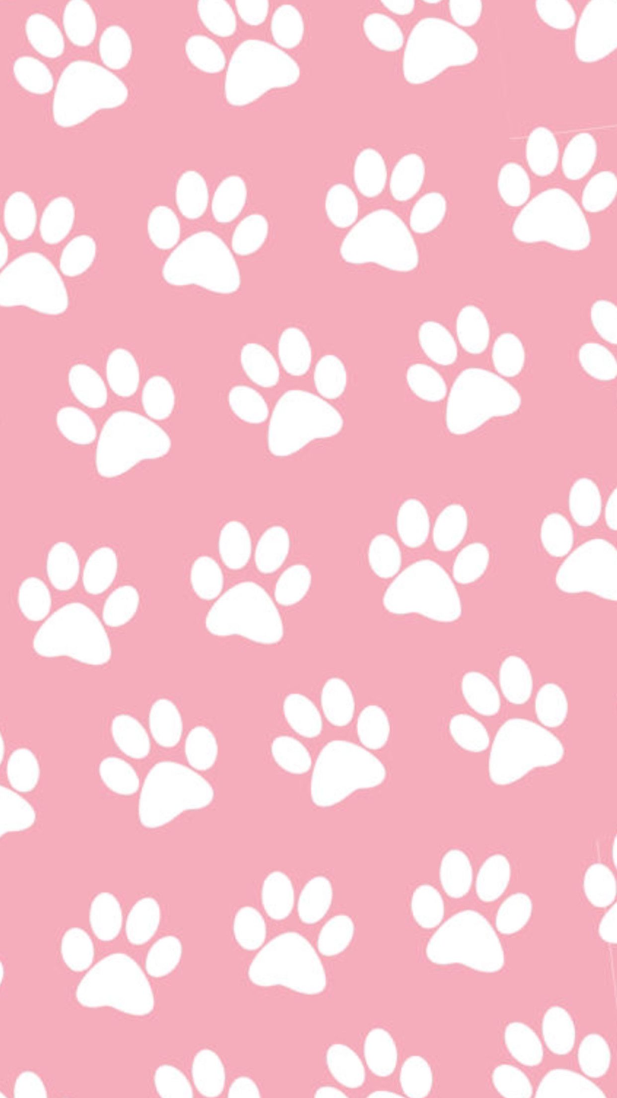 Paw Print Wallpaper Top Background