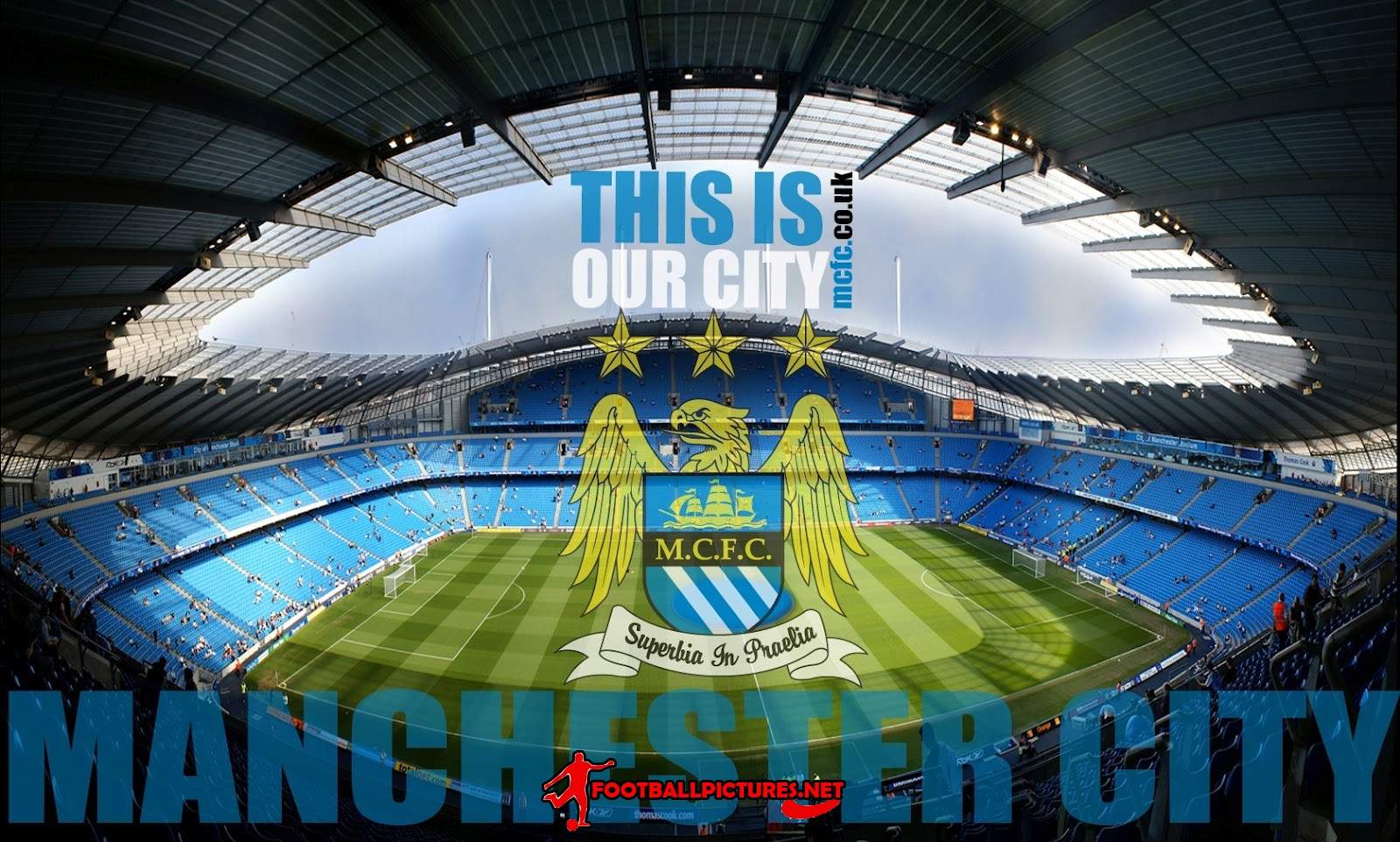 Wallpaper Manchester City Etihad Stadium Picture Football Club