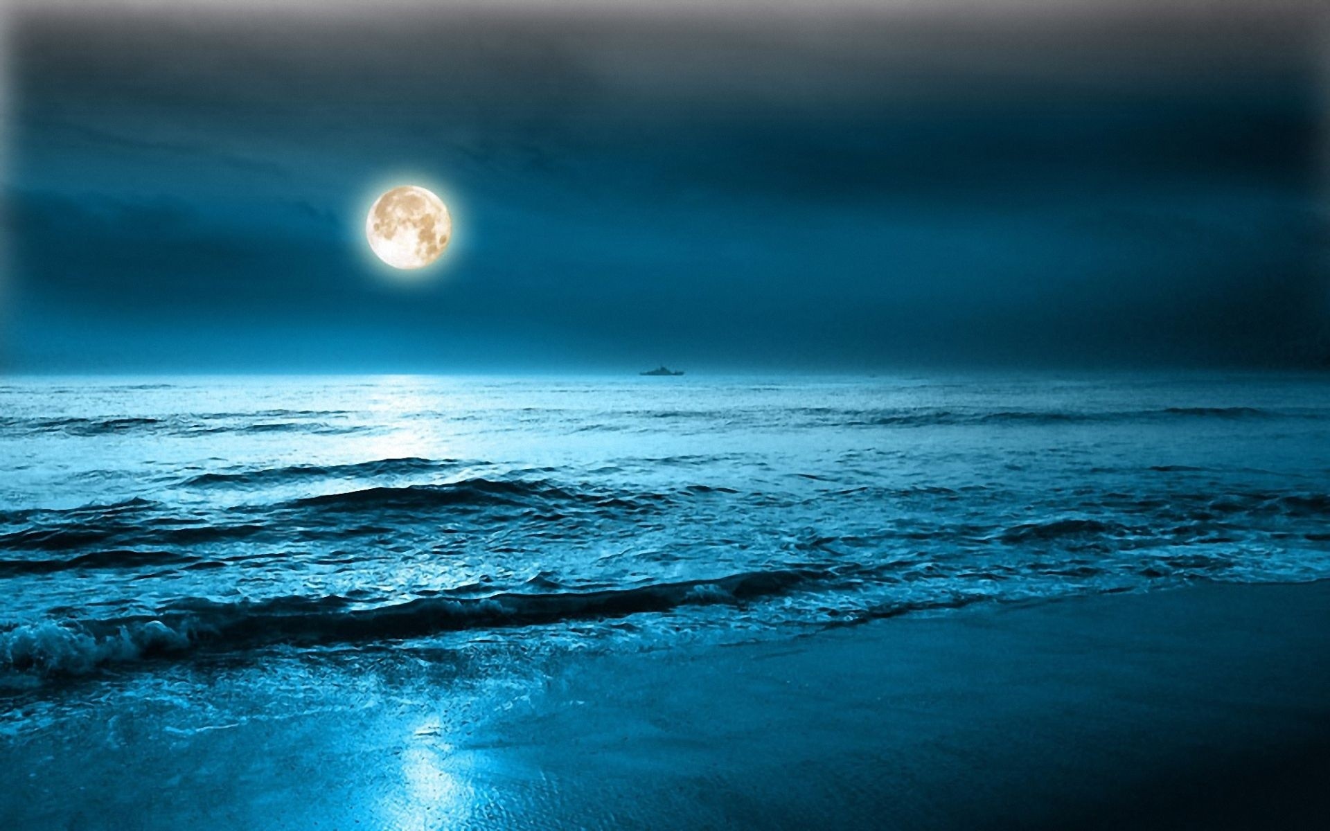 Choose Moon Reflection On Beach Or Find Similar Wallpaper In Nature
