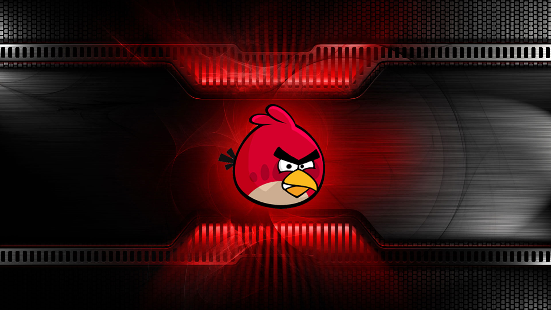 Angry Birds Red Bird Widescreen Wallpaperjpg
