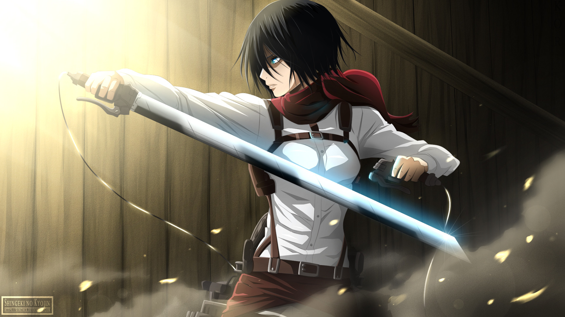 Attack On Titan Mikasa Ackerman Wallpaper