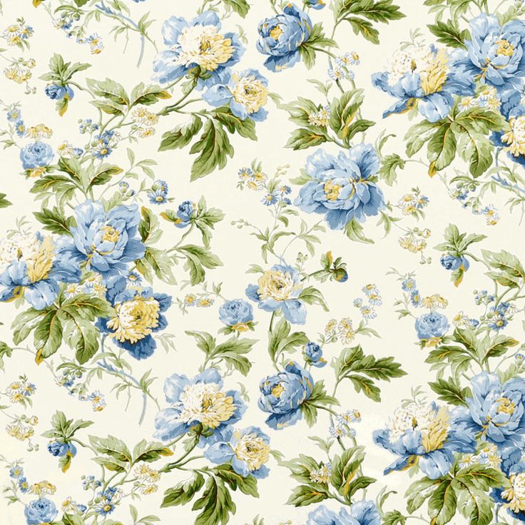 Waverly Forever Yours Bluebell Fabric